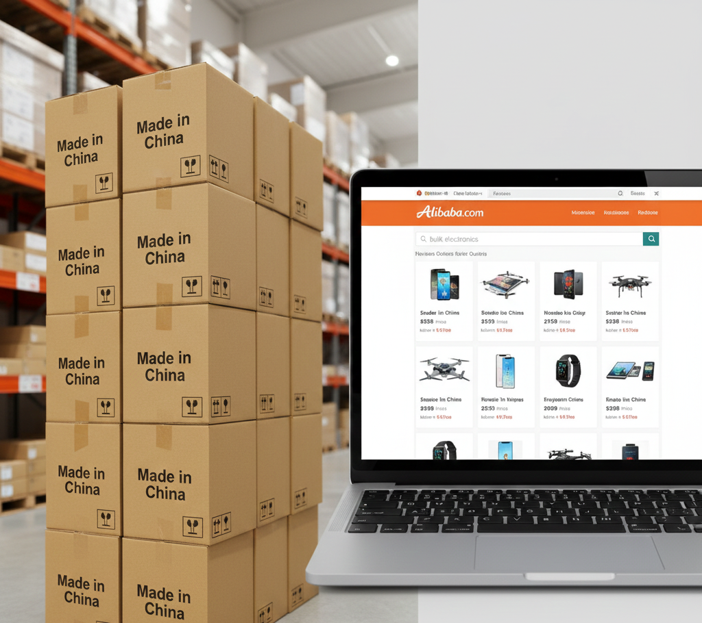 Cardboard boxes ready for export from Chinese factory supplier